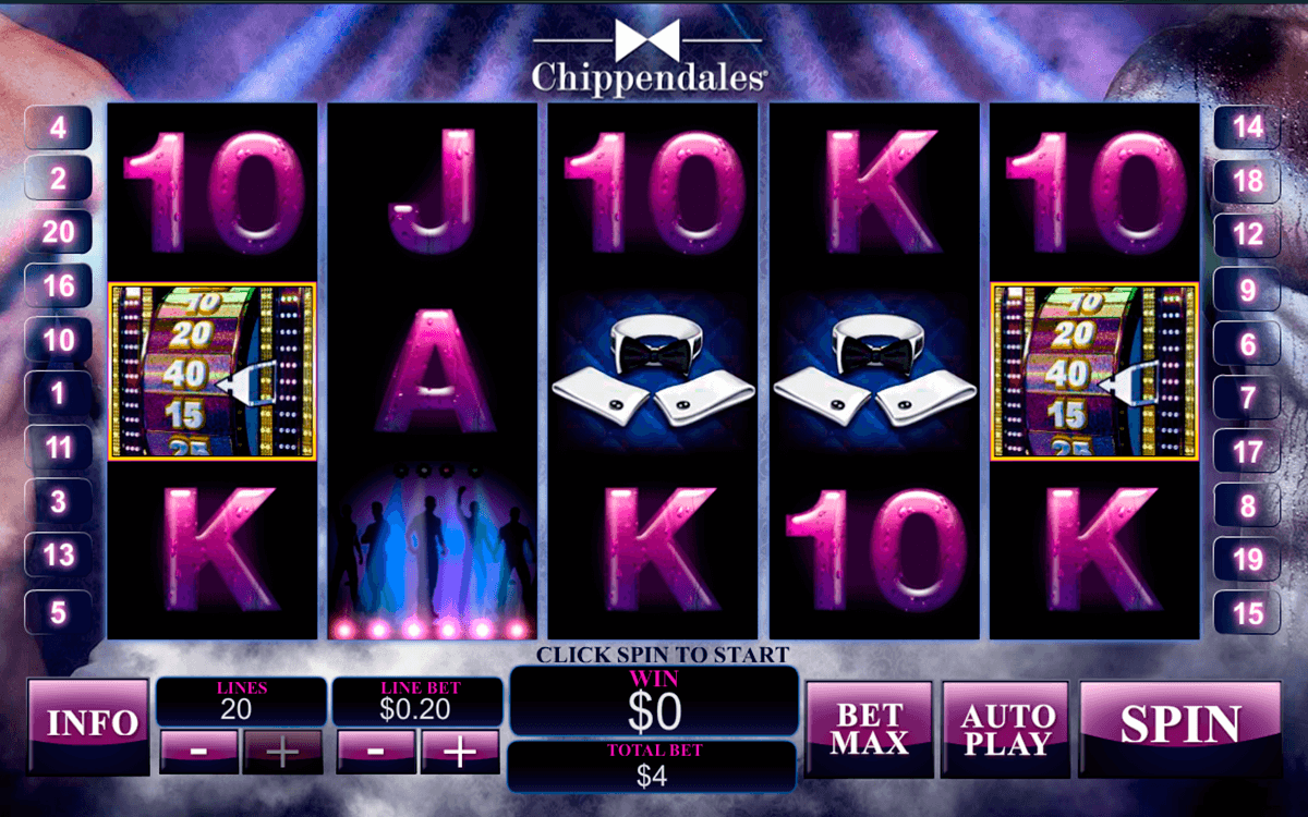 chippendales playtech pacanele