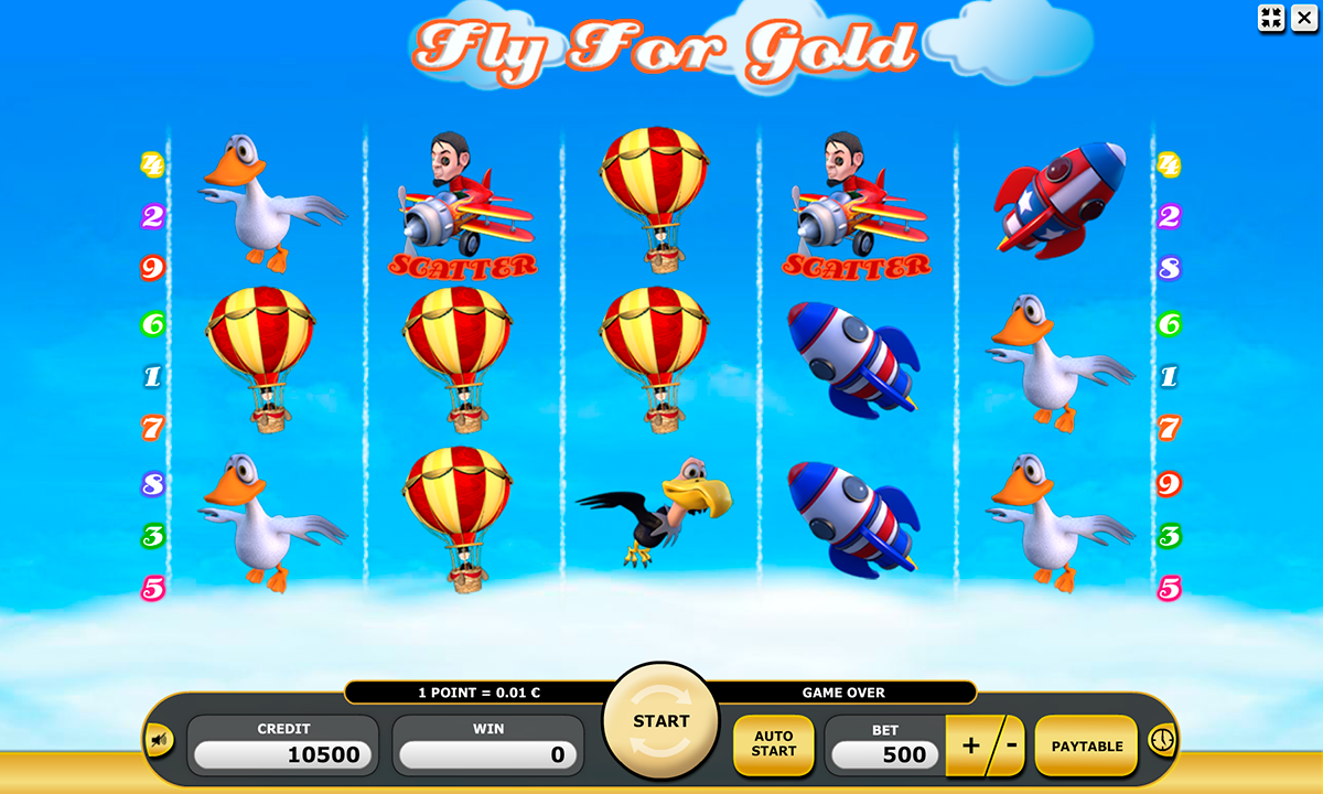fly for gold kajot pacanele